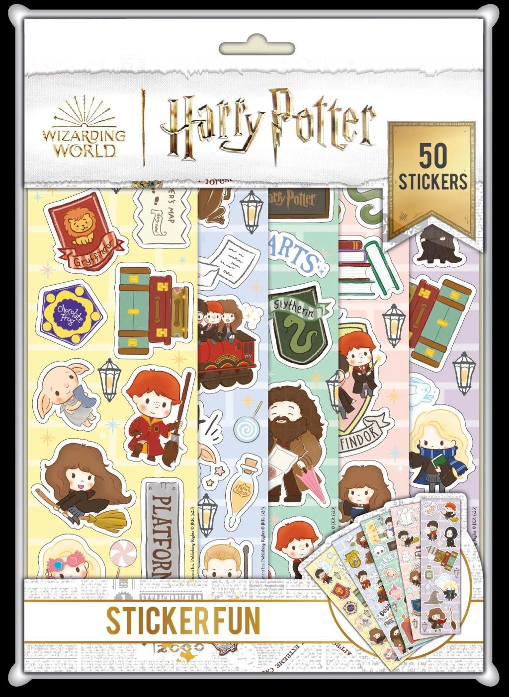 E-shop Sada nálepiek Harry Potter – licencované prevedenie