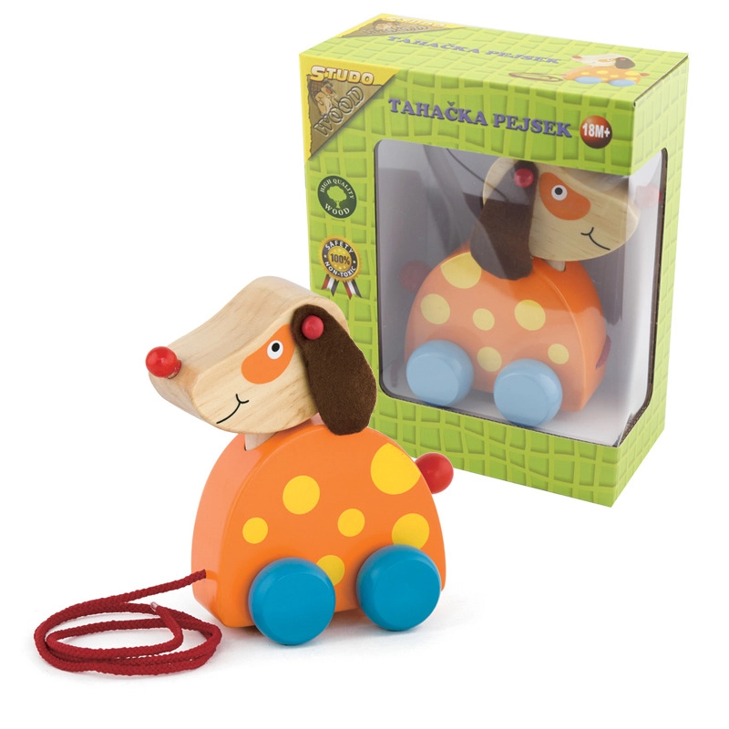 E-shop Ťahací drevený psík BABU