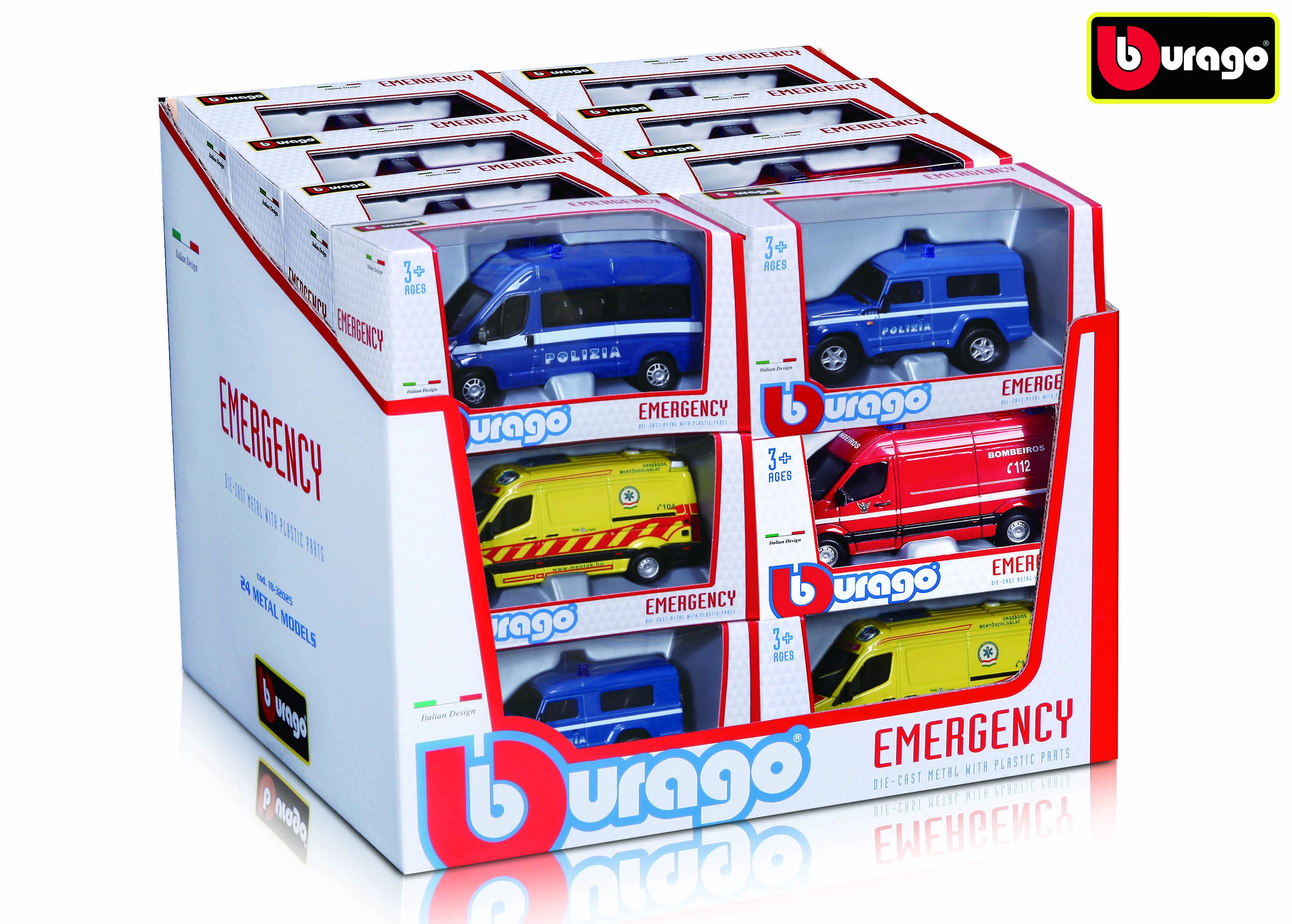E-shop Bburago Emergency Iveco Magirus 150E 28 1:50