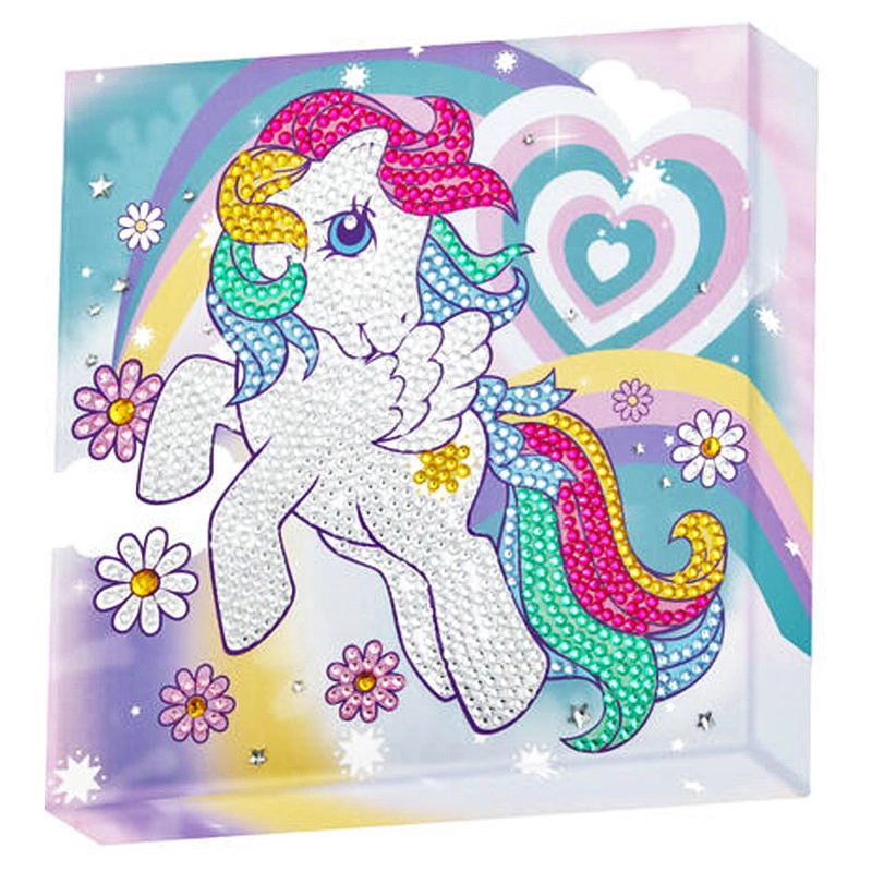 Diamantové maľovanie My Little Pony – štartovacia sada 28 × 28 cm