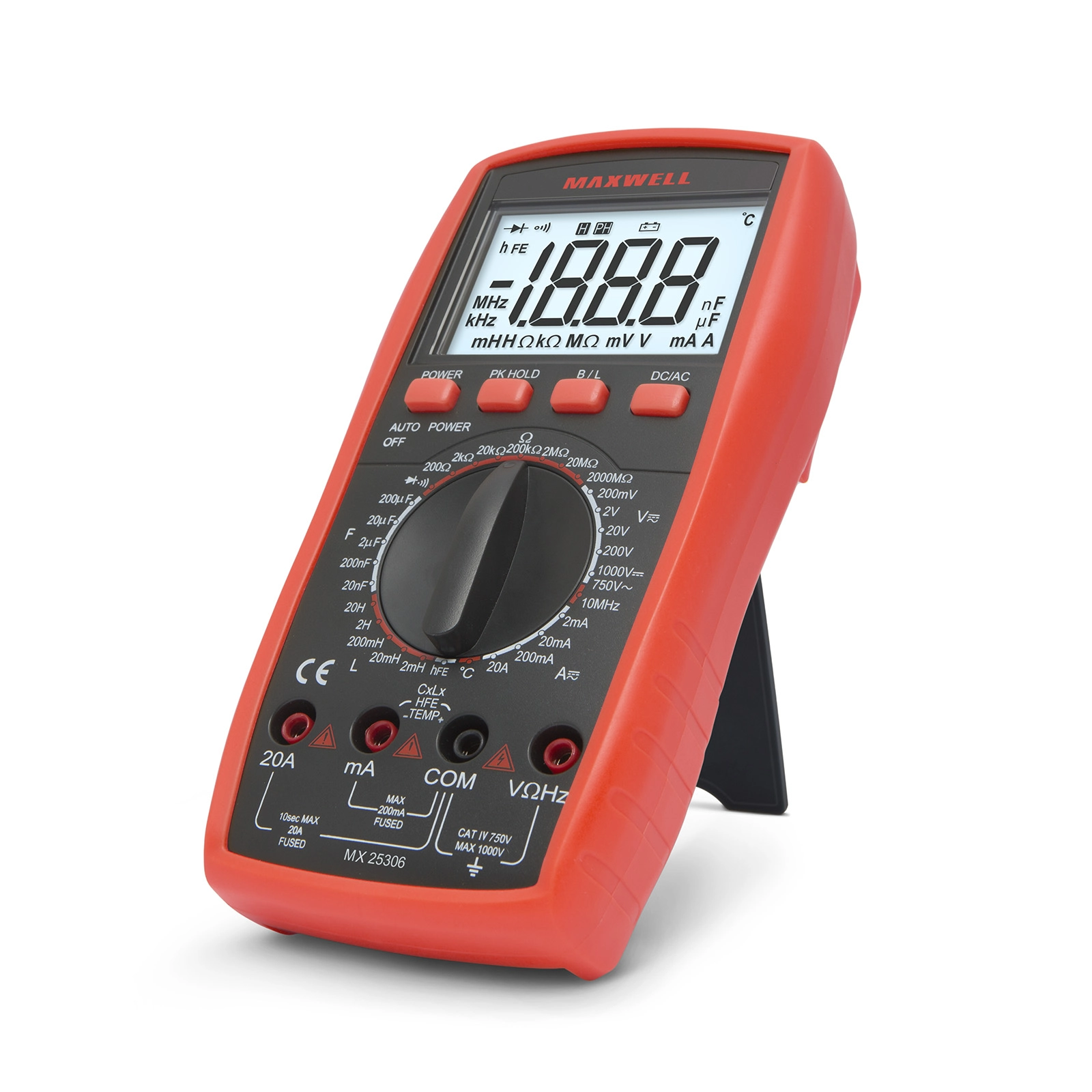 Digitálny multimeter s meraním indukčnosti