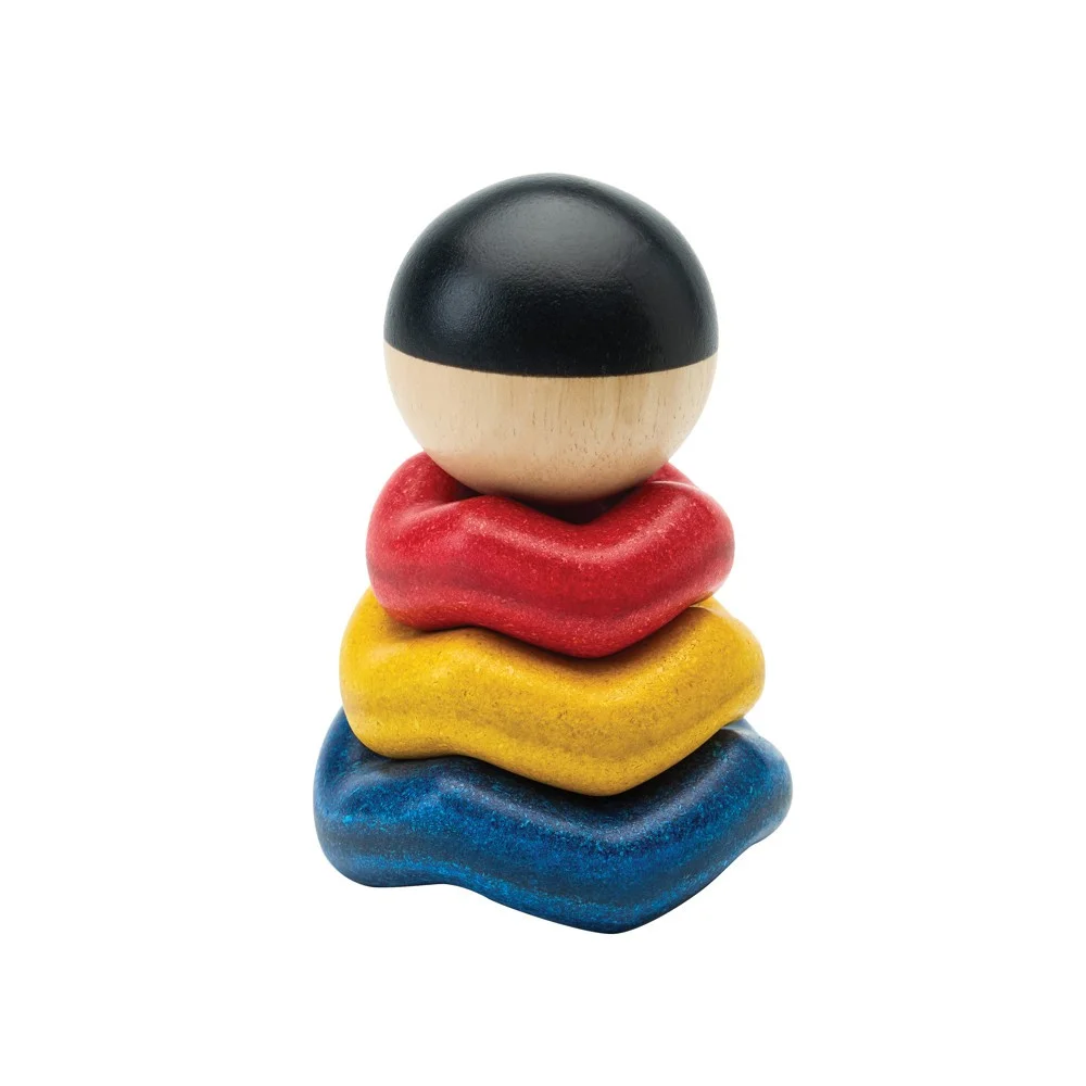 PlanToys stohovacie krúžky Vlny