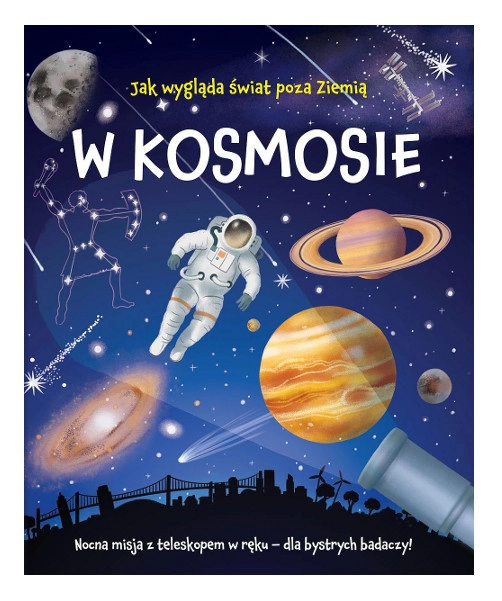 E-shop Vo vesmíre: Nočná misia s teleskopom v ruke – interaktívna kniha pre malých objaviteľov