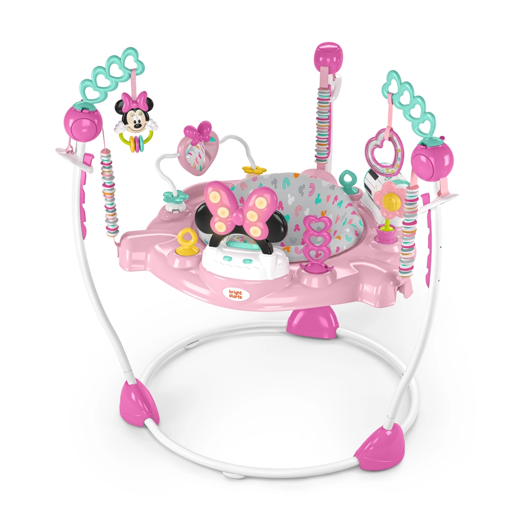 E-shop Disney Baby skákadlo/aktívne centrum 2v1 Minnie Mouse Forever Besties