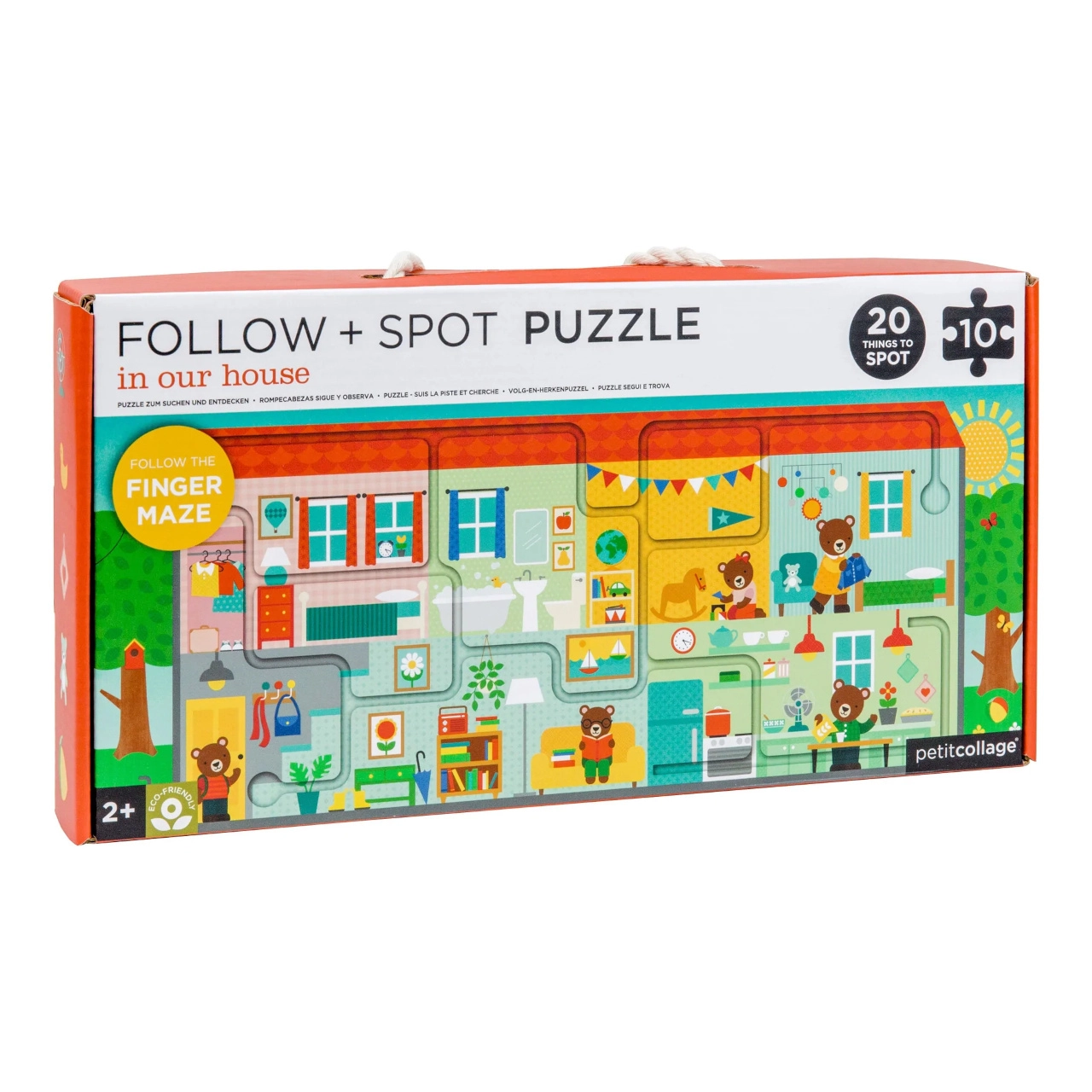 E-shop Petitcollage Bludisko a puzzle Náš domov
