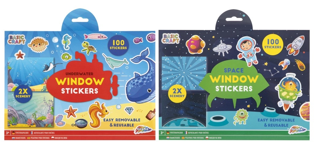 E-shop Kreatívna sada okenných nálepiek a scén