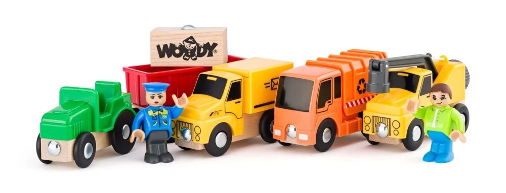 E-shop Woody Sada áut Úžitkové vozidlá 8ks