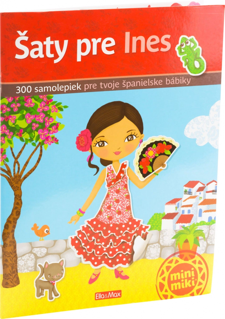 E-shop Šaty pre Ines – kniha samolepiek