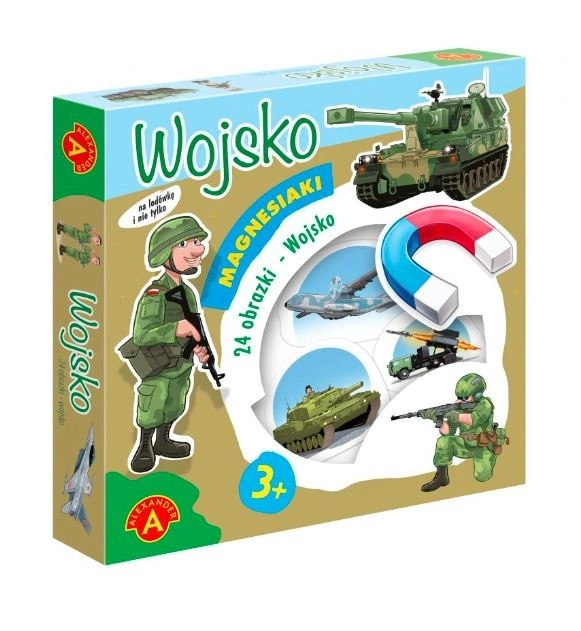 E-shop Magnetická súprava Magnesiaki – vojsko