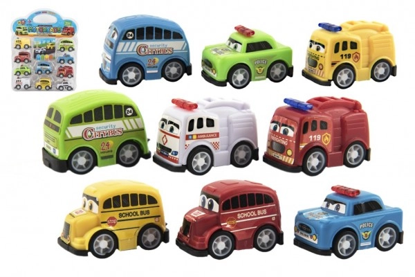 E-shop Teddies Auta mini 5cm plast 10ks