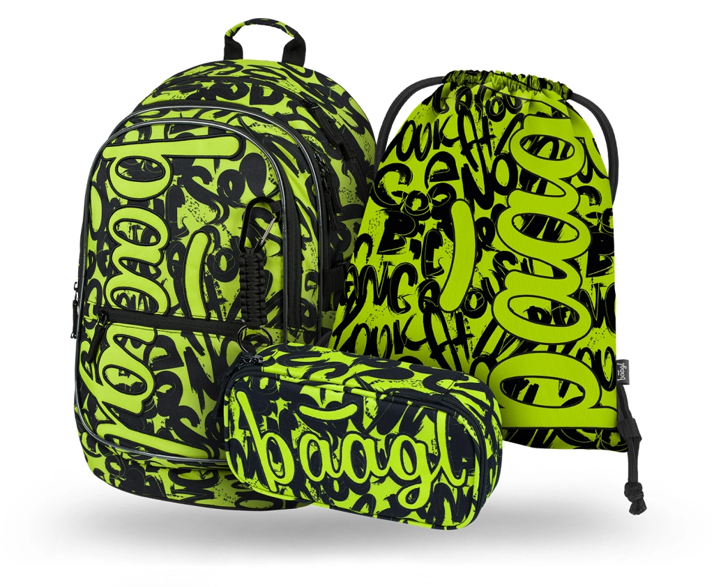 E-shop BAAGL SADA 3 Core Lime