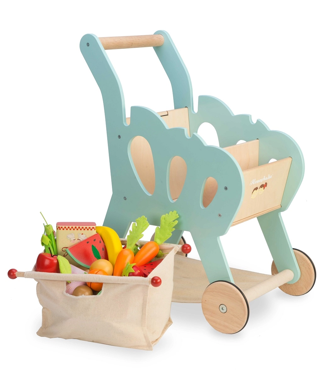 E-shop Le Toy Van Nákupný košík s príslušenstvom