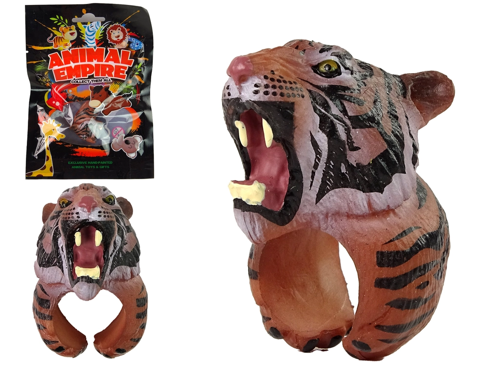 E-shop Detský prsteň s hlavou bengálskeho tigra