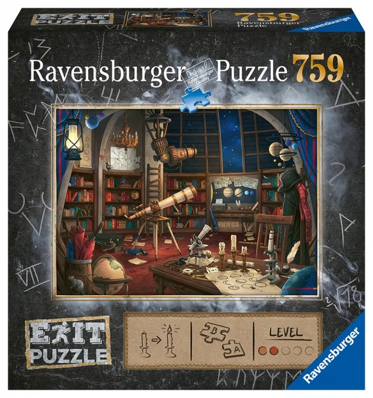 E-shop Ravensburger Únikové EXIT Observatoř 759 dielov