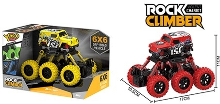 E-shop Auto Graffiti Crawler 6WD 1:43 na spätný chod