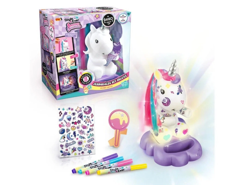 E-shop Súprava svietiacich dekorácií – DIY Unicorn Deluxe