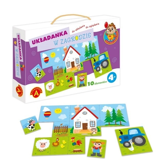 E-shop Skladačka na farme ALEXANDER – 10 dielikov