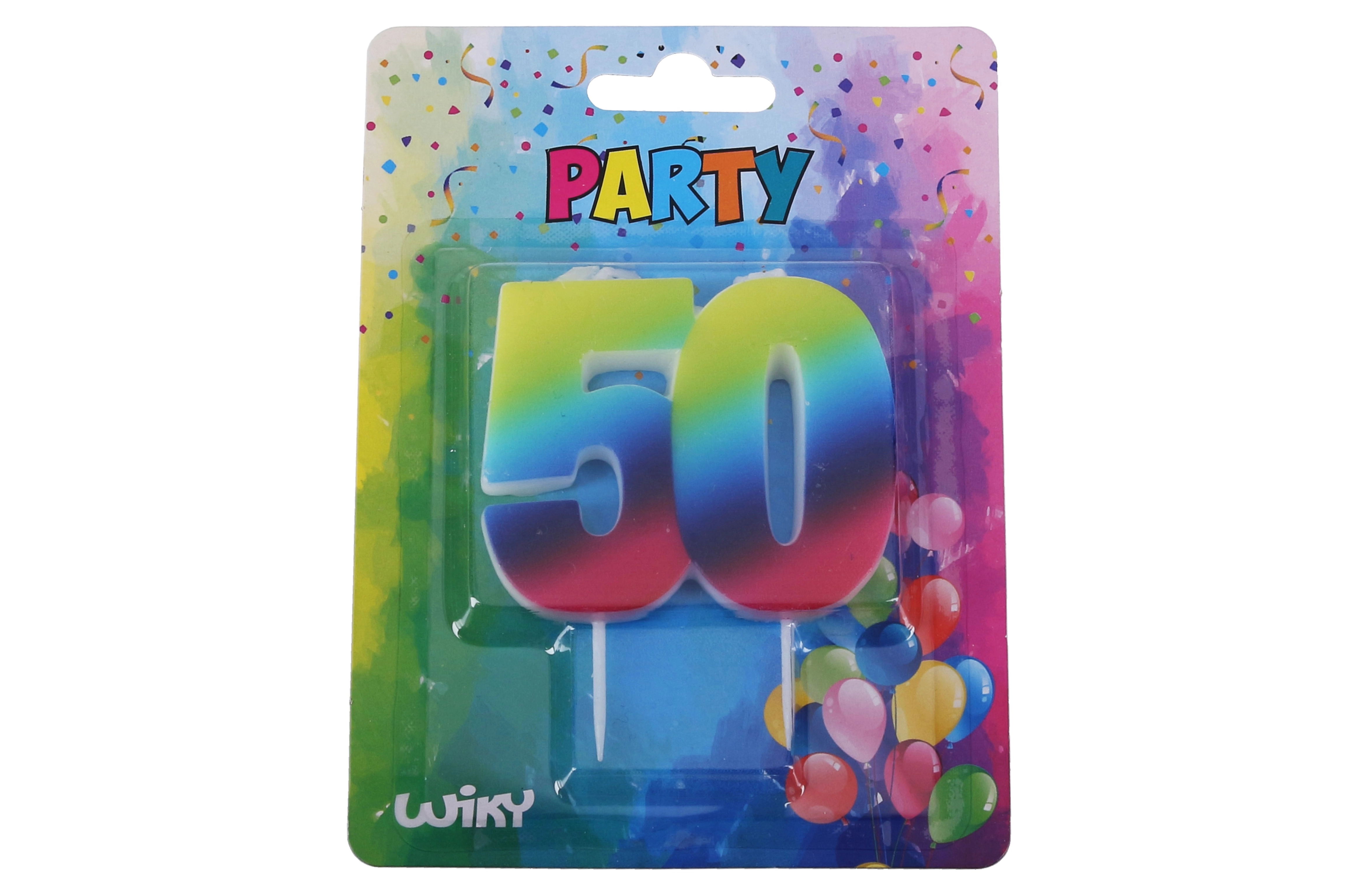 Wiky Tortová dúhová č.50