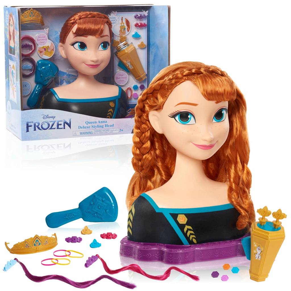 Hasbro Ledové království česací hlava Anna 30 cm