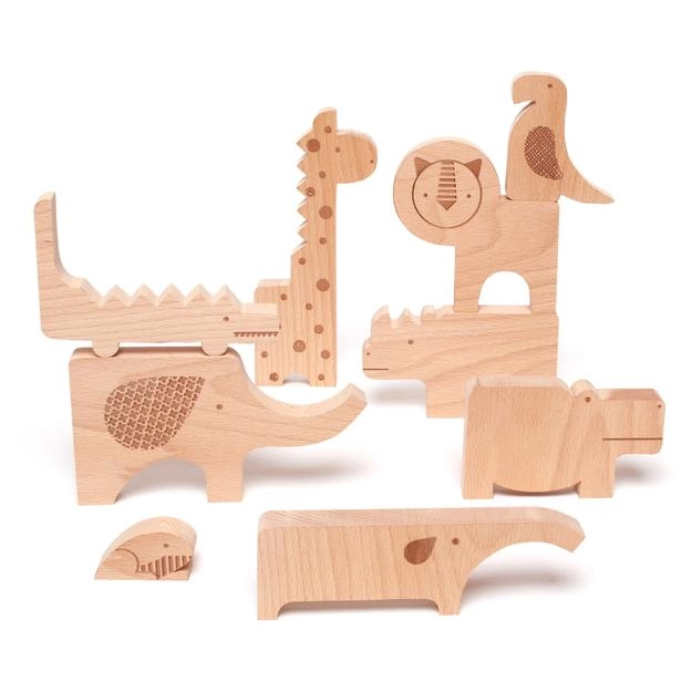 E-shop Petitcollage zábavné puzzle Safari