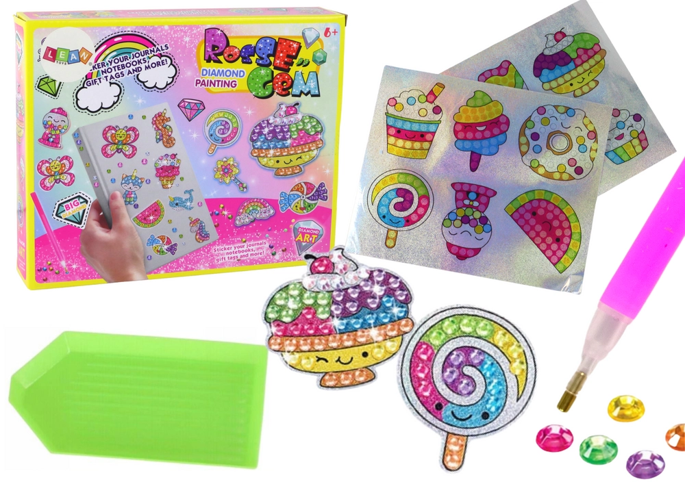 E-shop LEANToys Diamantová súprava na výrobu cukroviniek + šablóny