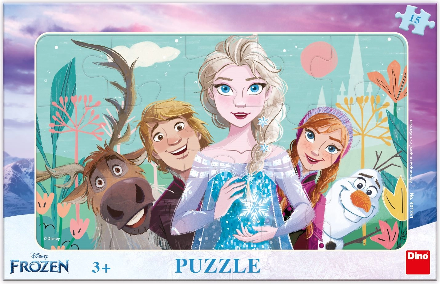 E-shop Dino Frozen Rodina 15 dielov