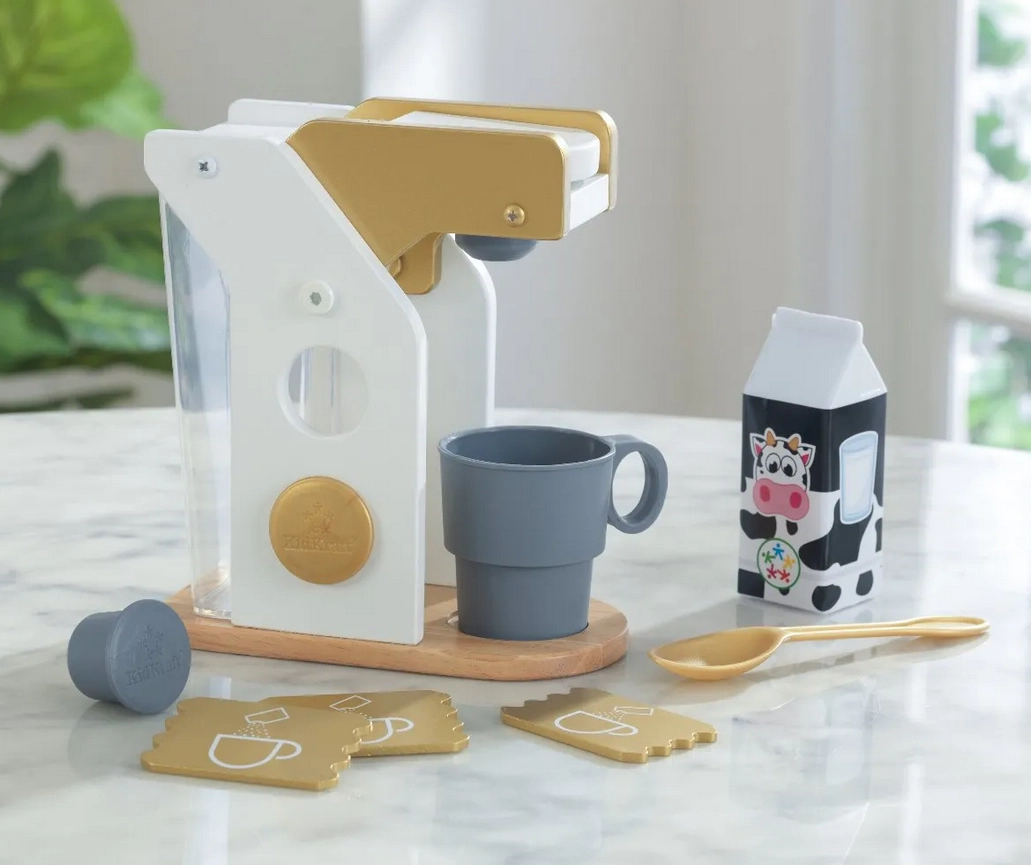KidKraft Modern Metallics sada na prípravu kávy