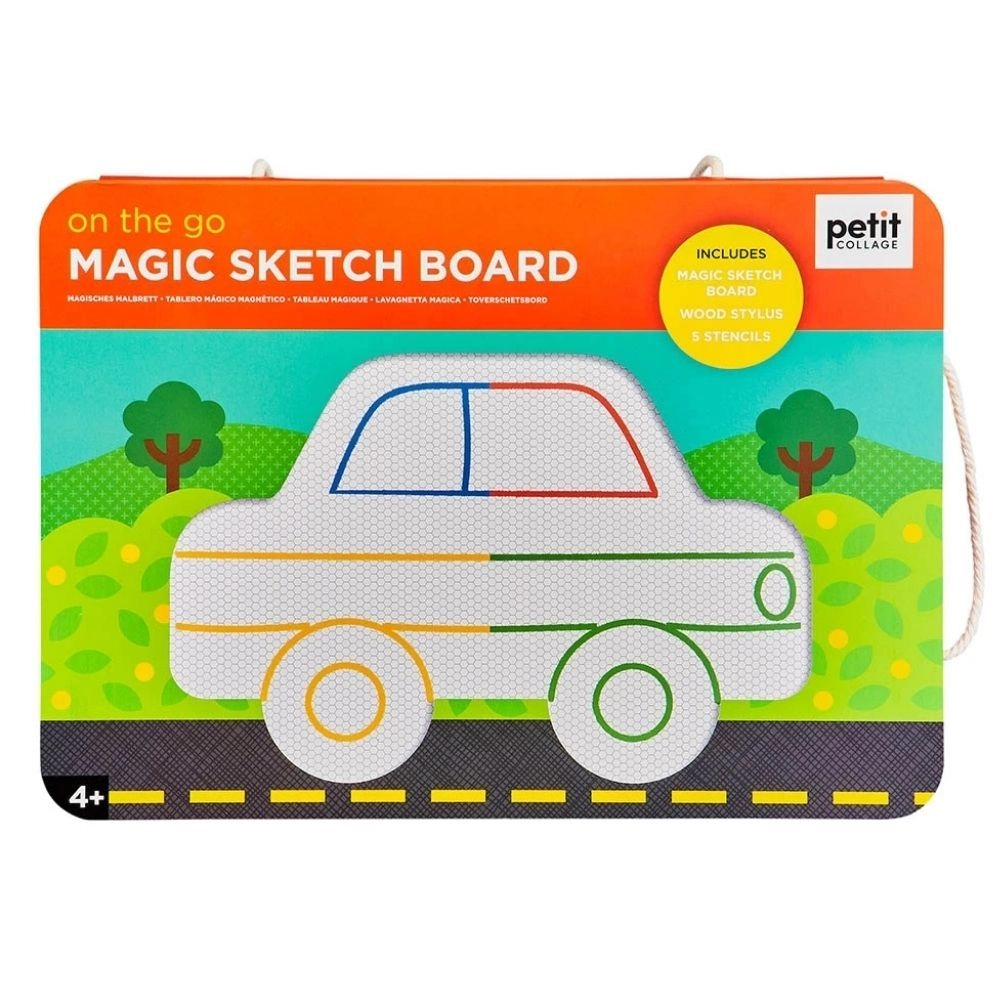 E-shop Petitcollage Magnetická kreslící tabulka Na cestách