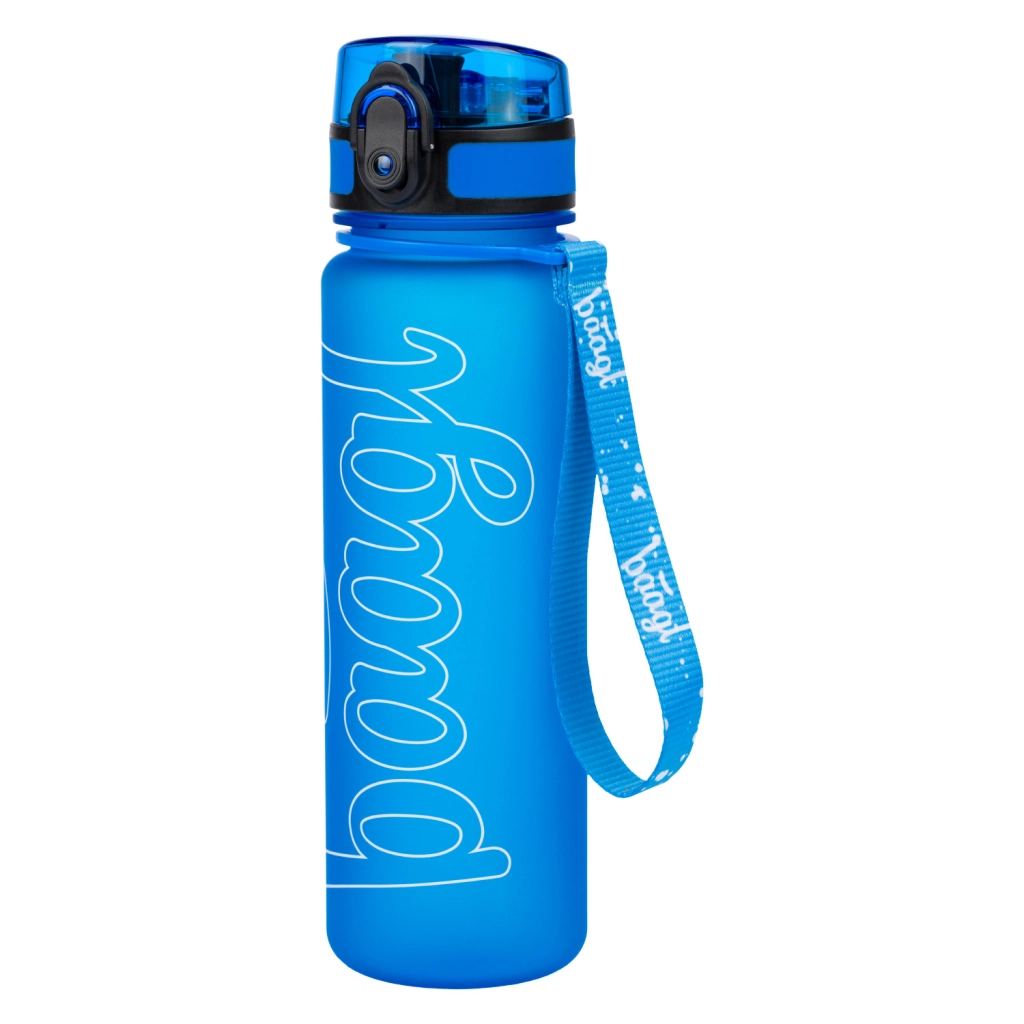 E-shop BAAGL Tritánová fľaša na pitie Logo modrá 500 ml