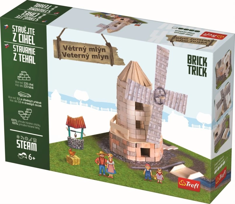 E-shop Trefl Brick Trick Větrný mlýn