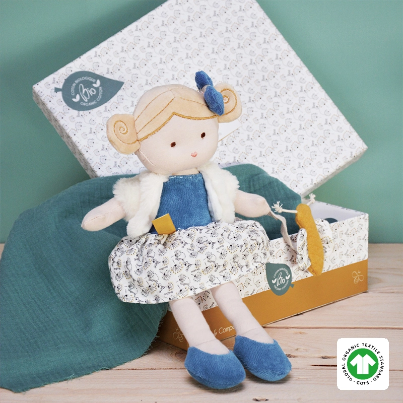 E-shop Doudou Jolijou Bábika Pollen s včielkou 25 cm