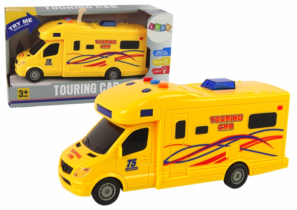 E-shop Lean Toys Žltý karavan so zvukovými efektami