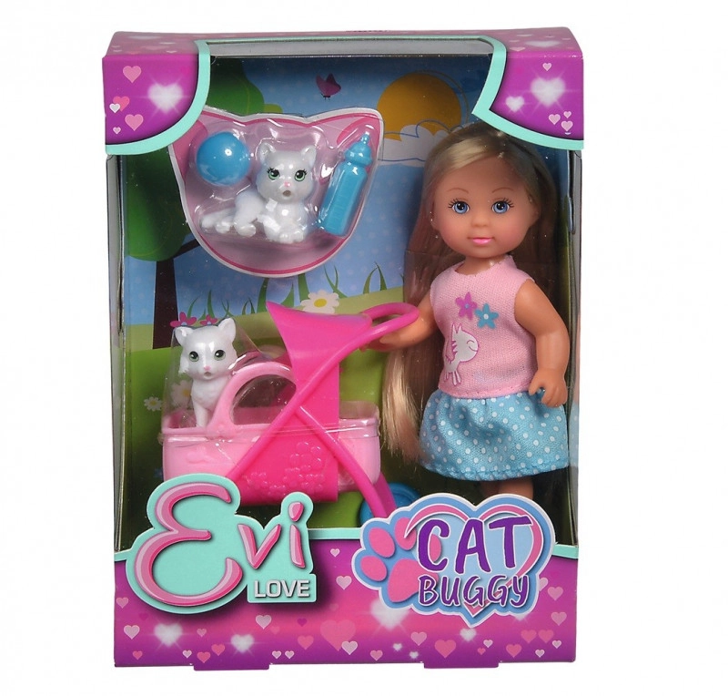 E-shop SIMBA Bábika Evi s kočíkom