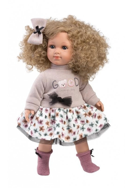 Llorens 53549 ELENA realistická s mäkkým látkovým telom 35 cm