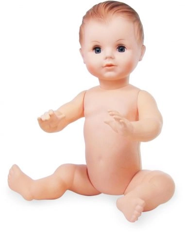 E-shop Petitcollin Koupací 50 cm hnědé oči