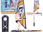 RC windsurfing s LED osvetlením – diaľkovo ovládaná vodná hračka