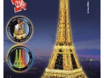 Puzzle 3D Eiffelova veža Nocou