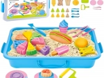 Woopie Kinetický Piesok 1,2 kg Reštaurácia Stôl s Formičkami