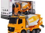 Betónova miešačka Mercedes-Benz Arocs pre deti 6+ Z diaľkovým ovládaním 1:20 Zvuky Svetlá