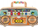 Drevené FM rádio – interaktívna activity board pre deti