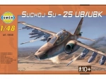 Stavebný model lietadla Suchoj Su-25 UB/UBK