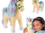 Plyšový jednorožec Leaf z Unicorn Academy 38 cm
