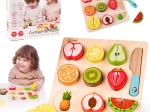 Klasický Svet Drevené Ovocie na Krájanie Montessori Sada