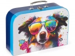 Detský kufrík z lamina 34 cm – pes