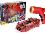 Rock Buggy antigravitačné RC auto s laserom 15 cm červené