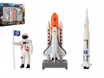 Vesmírna hračka - sada astronautom a raketoplánu