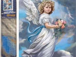 Diamantové maľovanie cherubín 30 × 40 cm