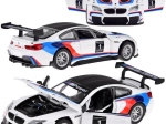 Kovový model BMW M6 GT3 1:32 so svetlom a zvukom