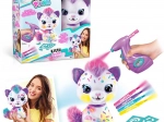 Airbrush štúdio mačička – kreatívny plyšák na vyfarbovanie