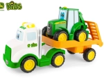 John Deere traktor Johnny s tahačom 37 cm
